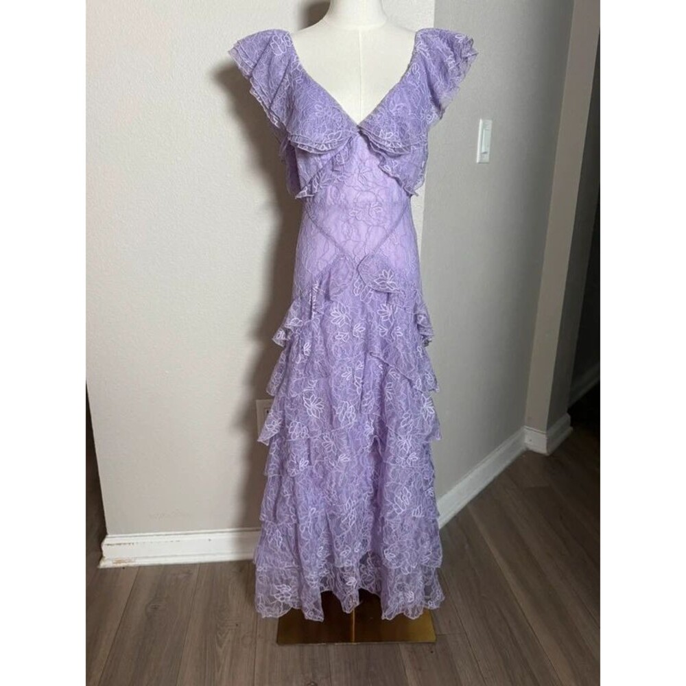 Sau Lee Rosie Gown lavender